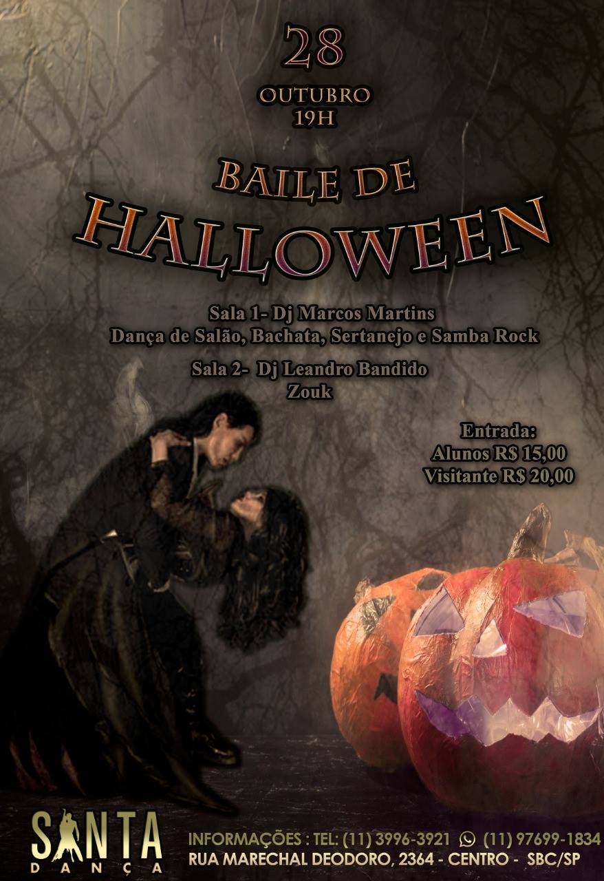 Halloween do Studio Santa Dança