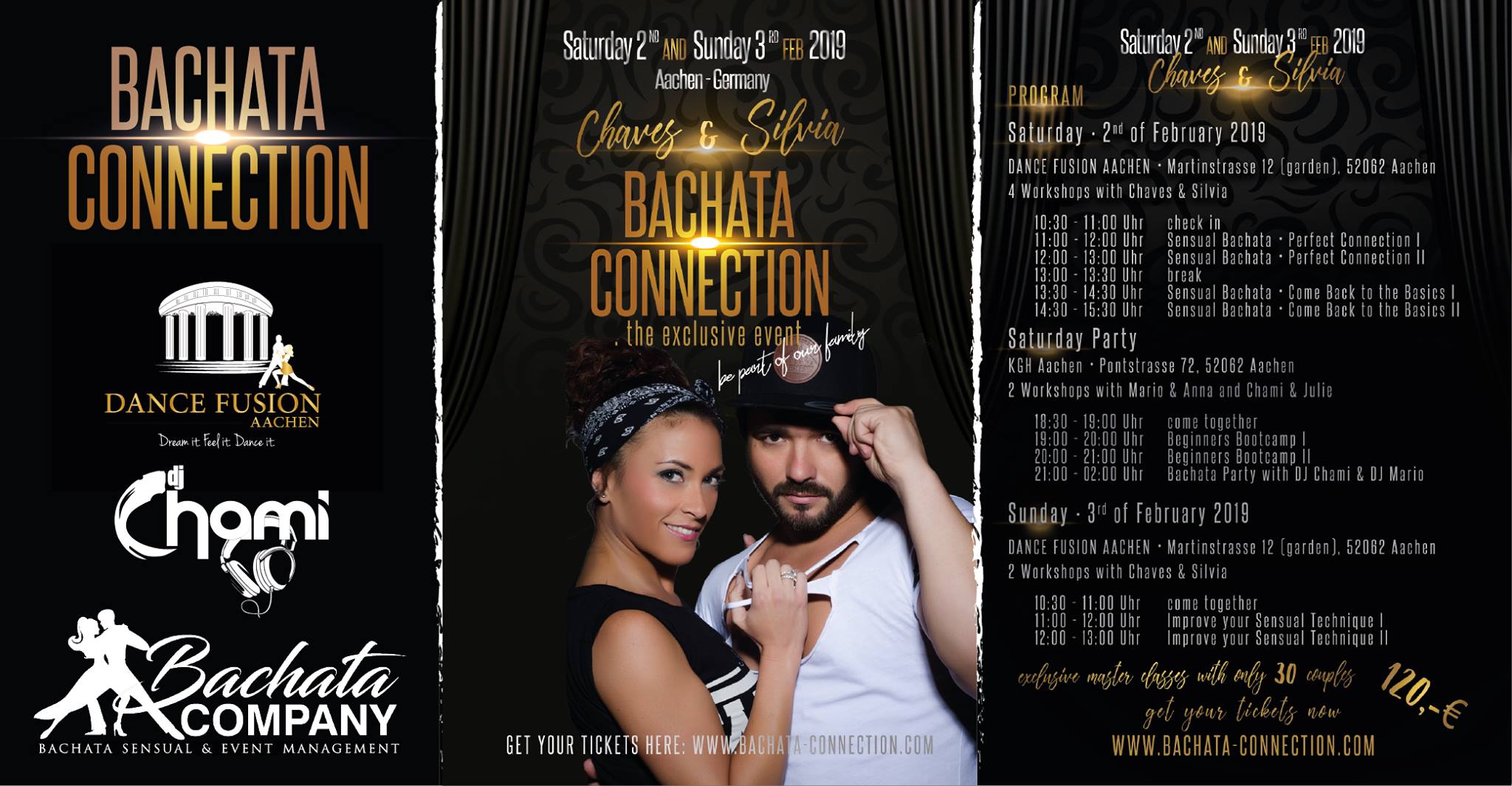 Bachata Connection .the Exclusive Event with Chaves & Silvia!