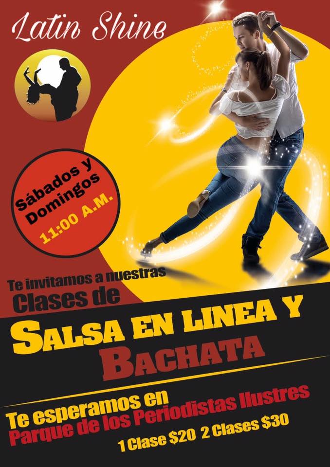 Clase de Salsa en línea y Bachata