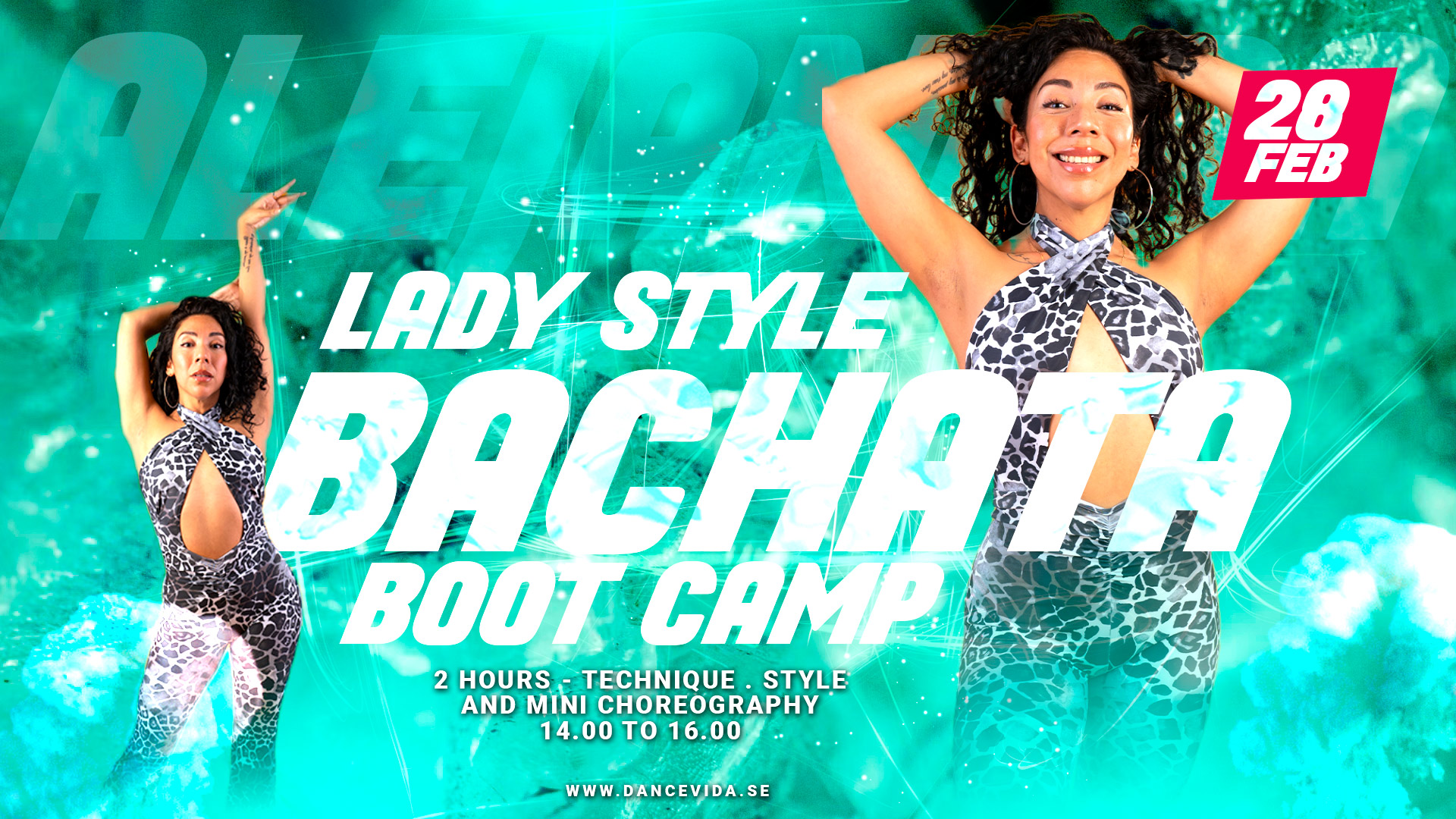 ✨ Lady Style Bachata Boot Camp with Alejandra ✨