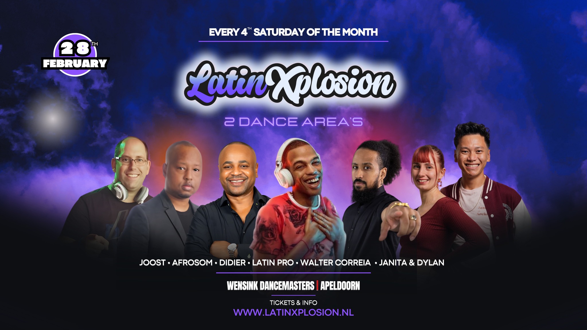 ☆LATIN-X-PLOSION☆ 2 Area's Salsa & Bachata Kizomba