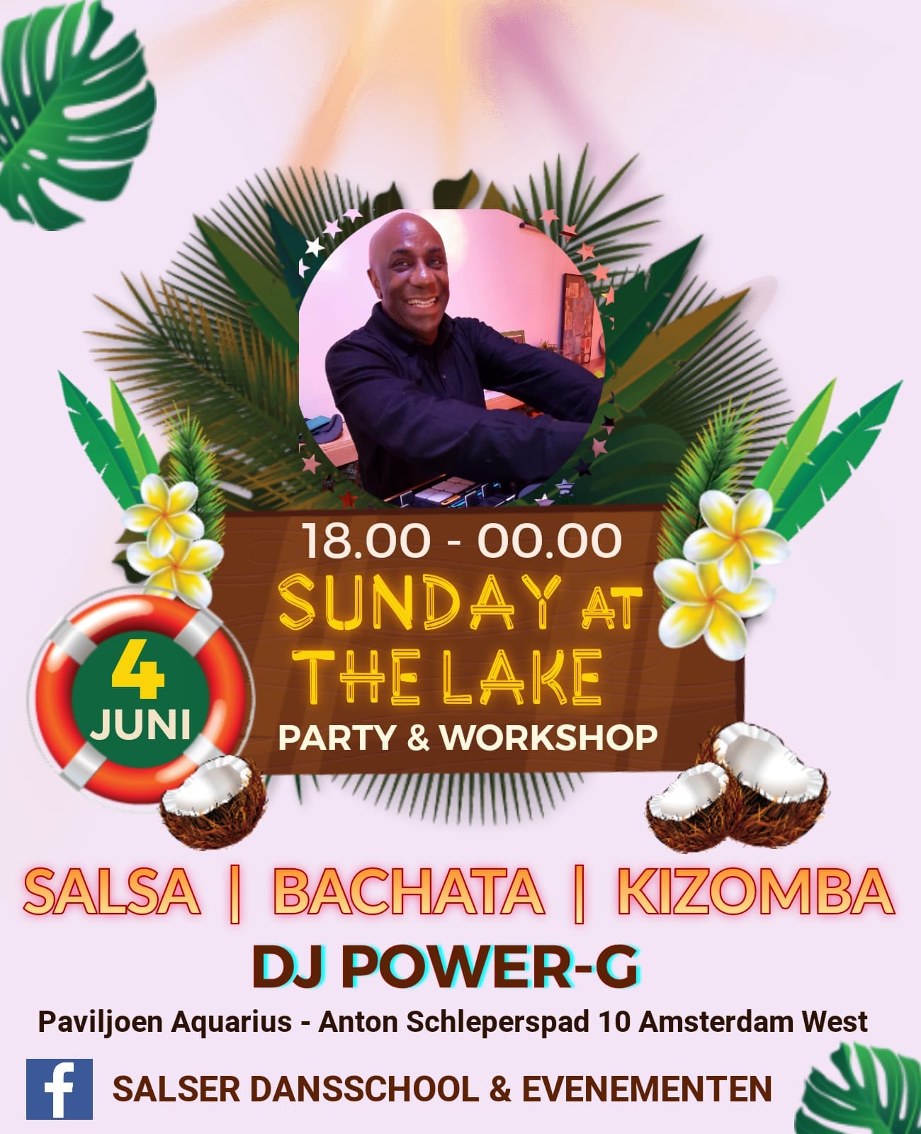 SUNDAY @ THE LAKE : SALSA - BACHATA - KIZOMBA