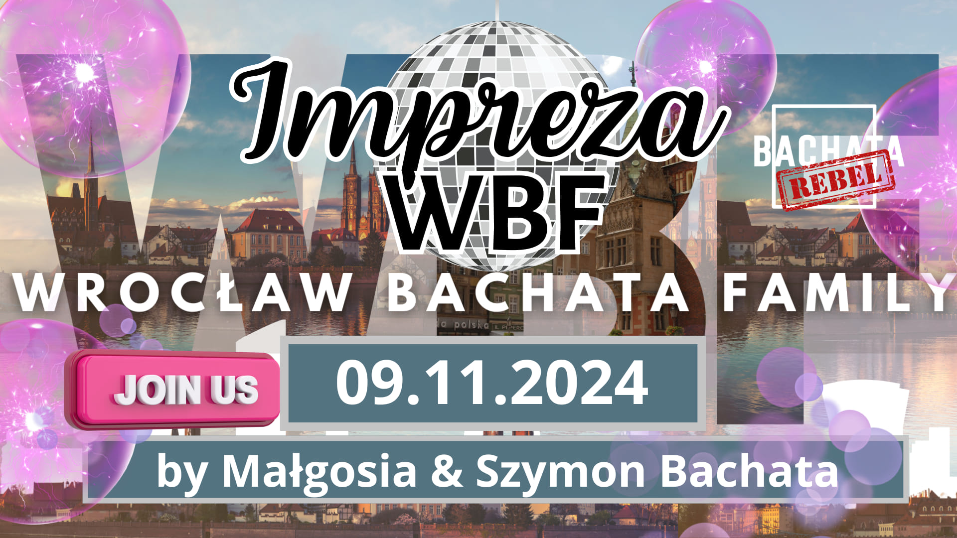 Wrocław Bachata Family Impreza WBF by Małgosia & Szymon