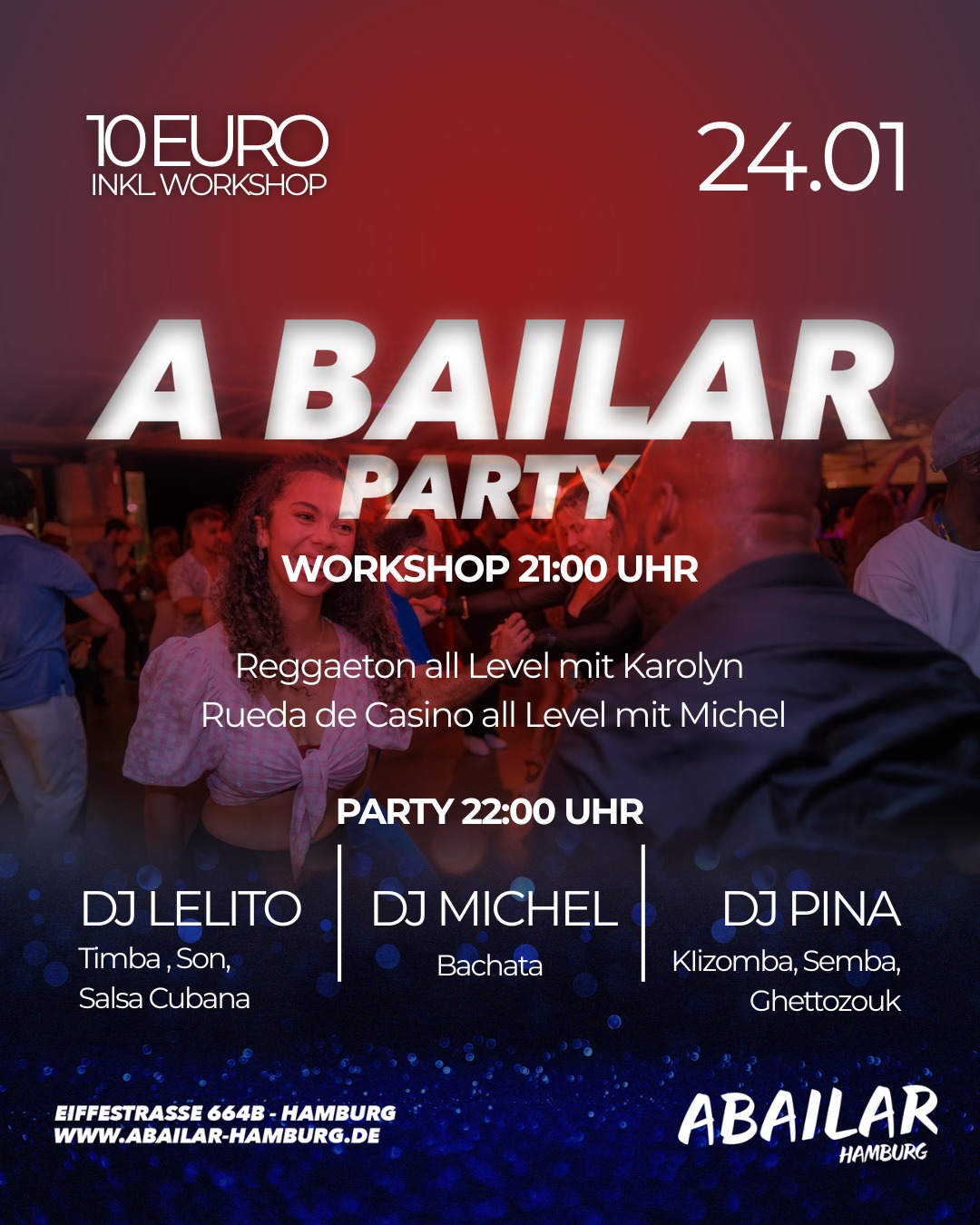 A Bailar Party (Salsa Son Bachata Kizomba)