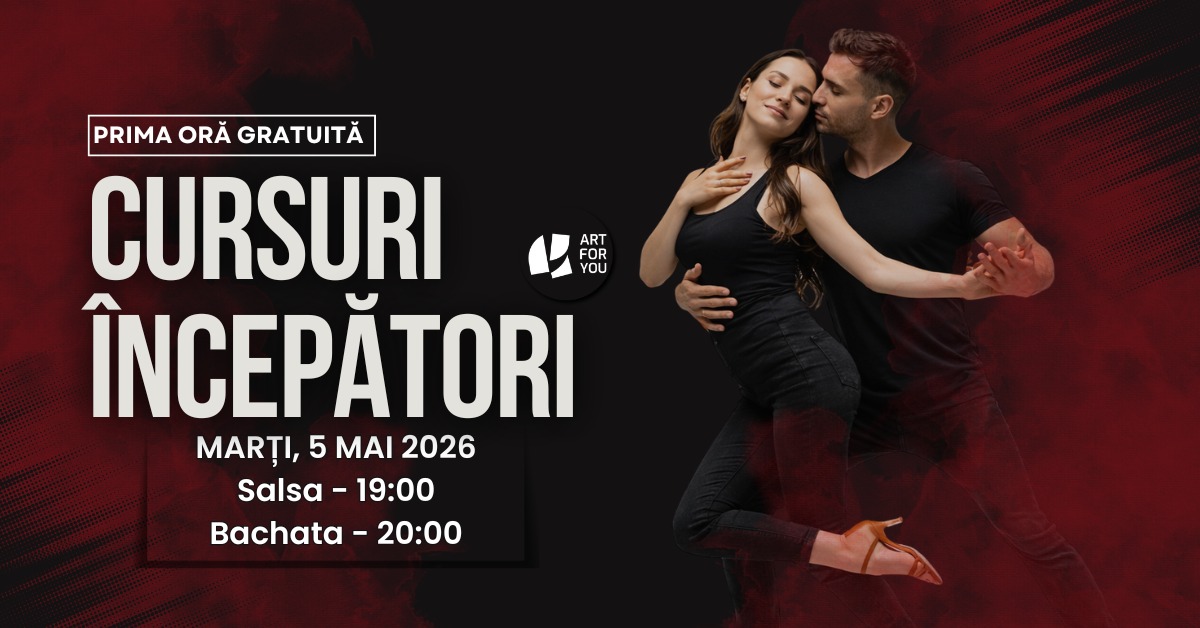 🔥Salsa & Bachata pentru începători grupă nouă @Art for You