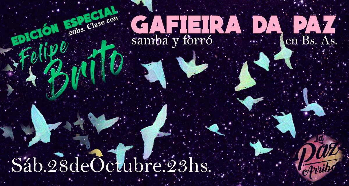 Gafieira da Paz de Octubre + Clase con Felipe Brito