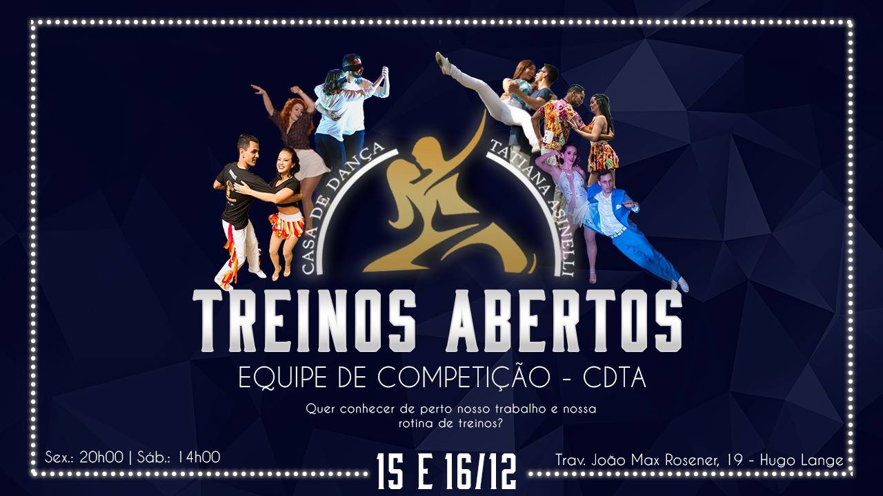 TREINOS ABERTOS - ECCDTA