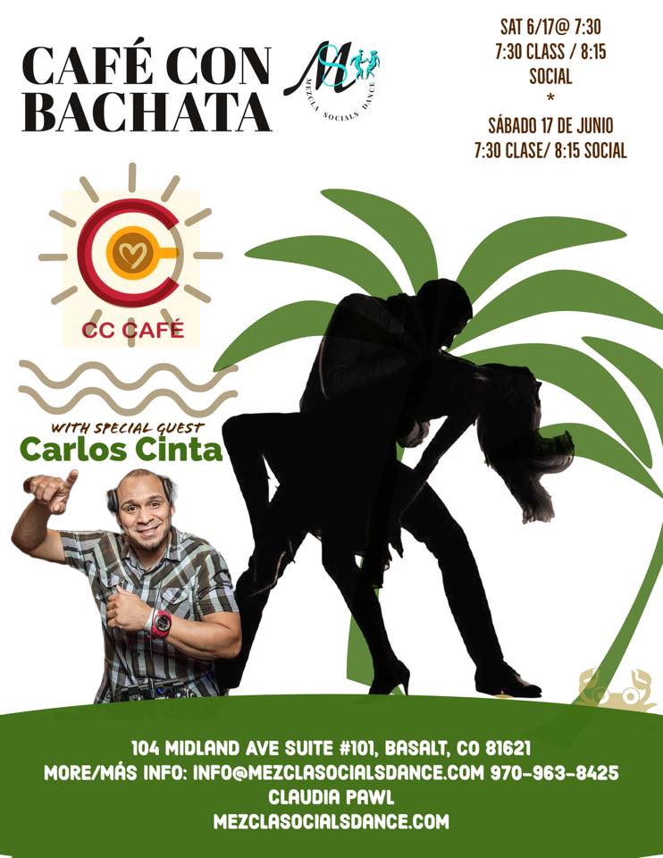 Café con Bachata & Carlos Cinta