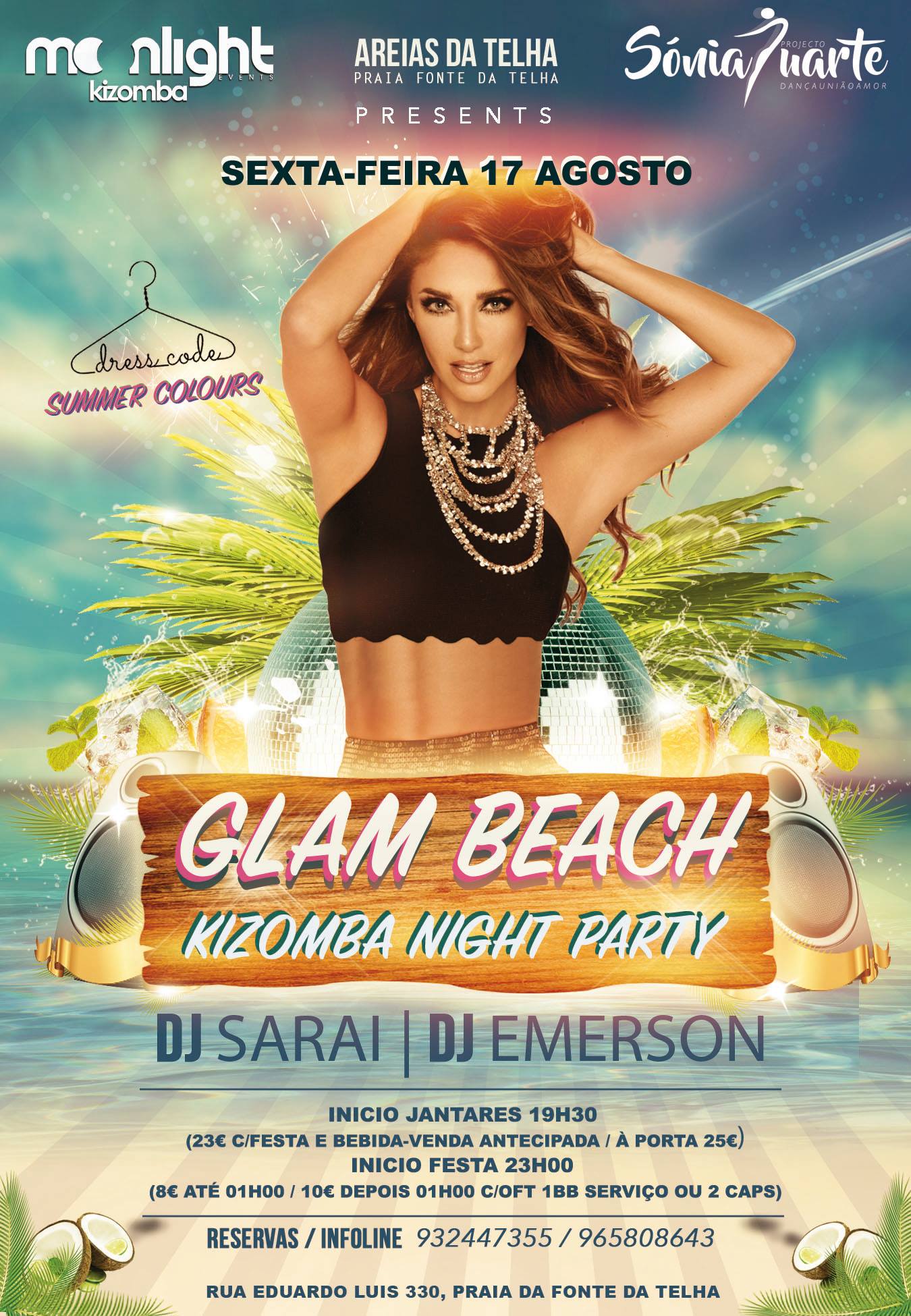 Moonlight Kizomba & Sonia Duarte - Glam Beach Kizomba Night 17 8