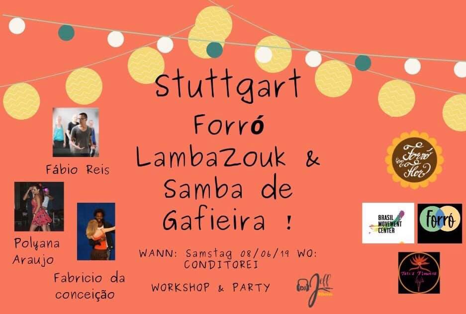Forró Lambazouk & Samba de Gafiereira - Workshop & PARTY