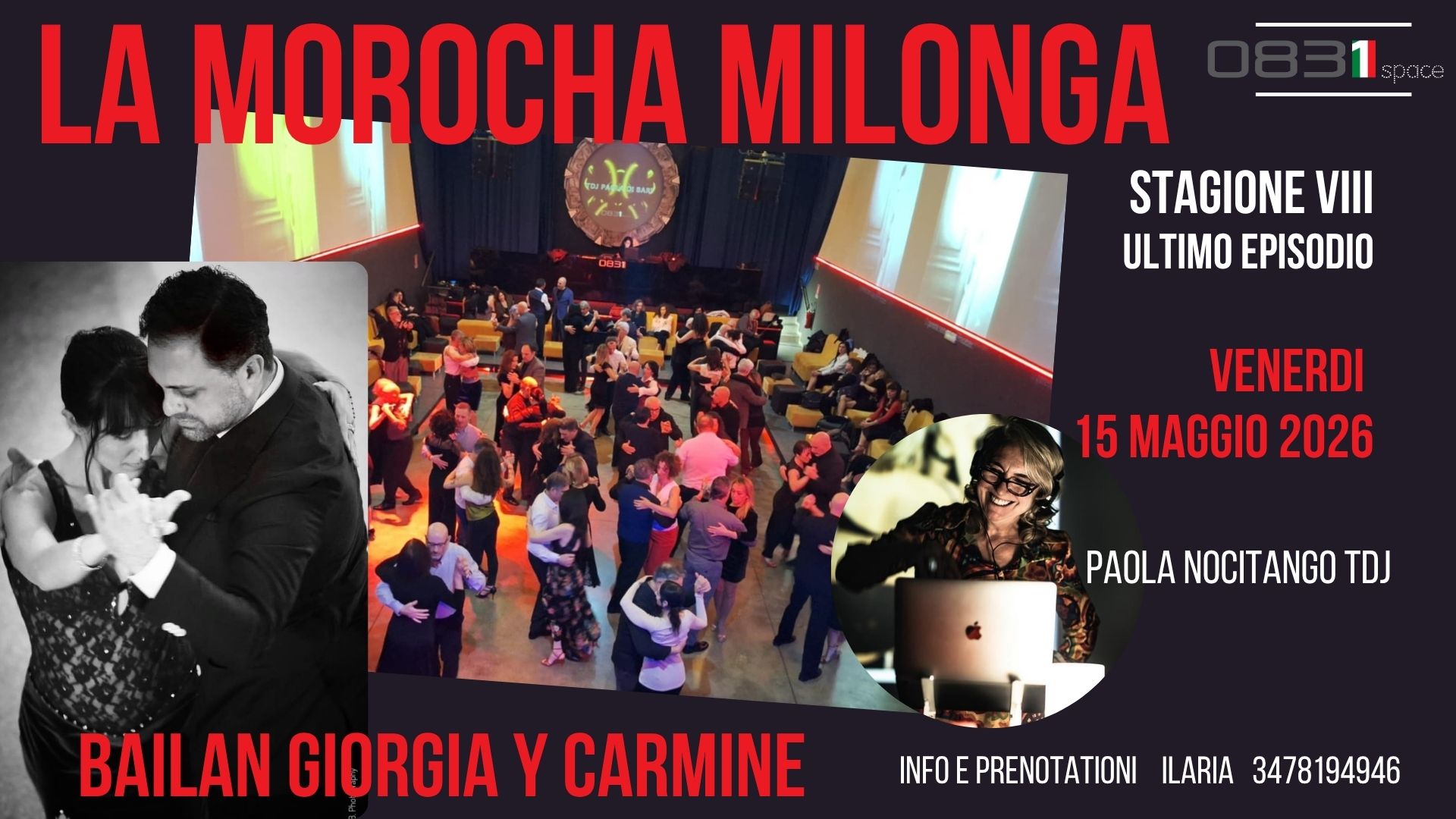 La Morocha_milonga a Brindisi_venerdi 15 maggio