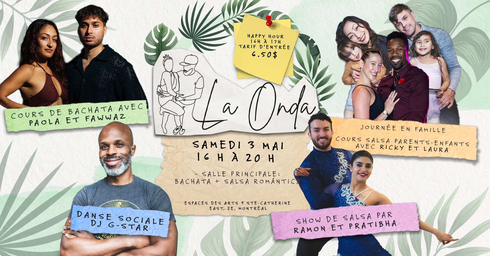 La Onda Social - 3 mai (Journée en Famille) 💚✨