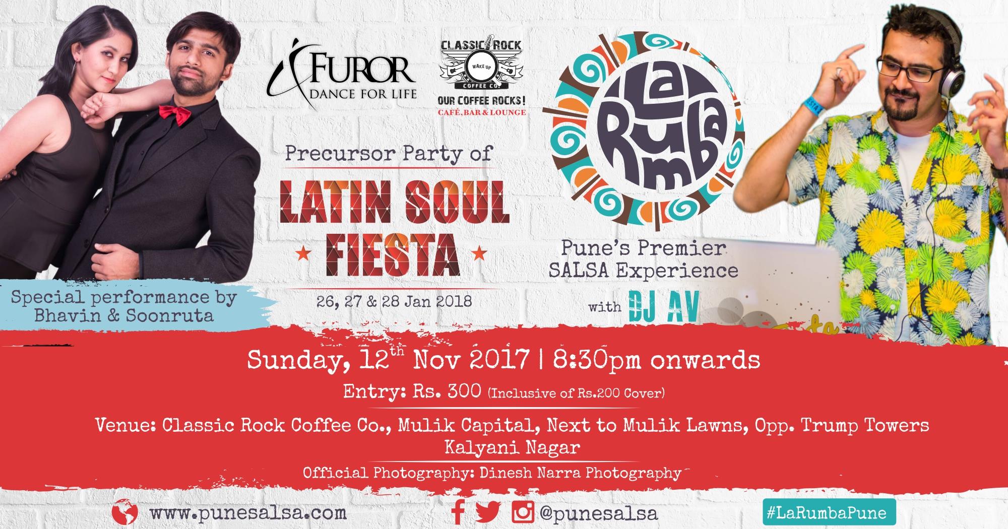 La Rumba - LSF Precursor Party - 12th Nov