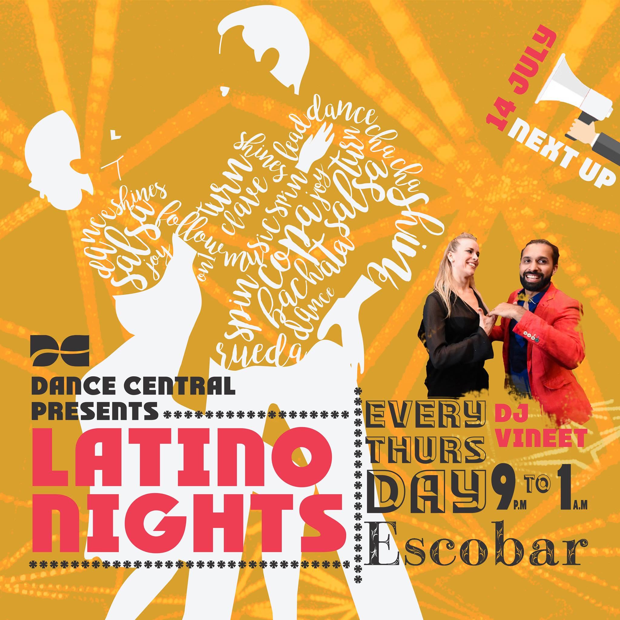 Latino Night by Dance Central at Escobar
