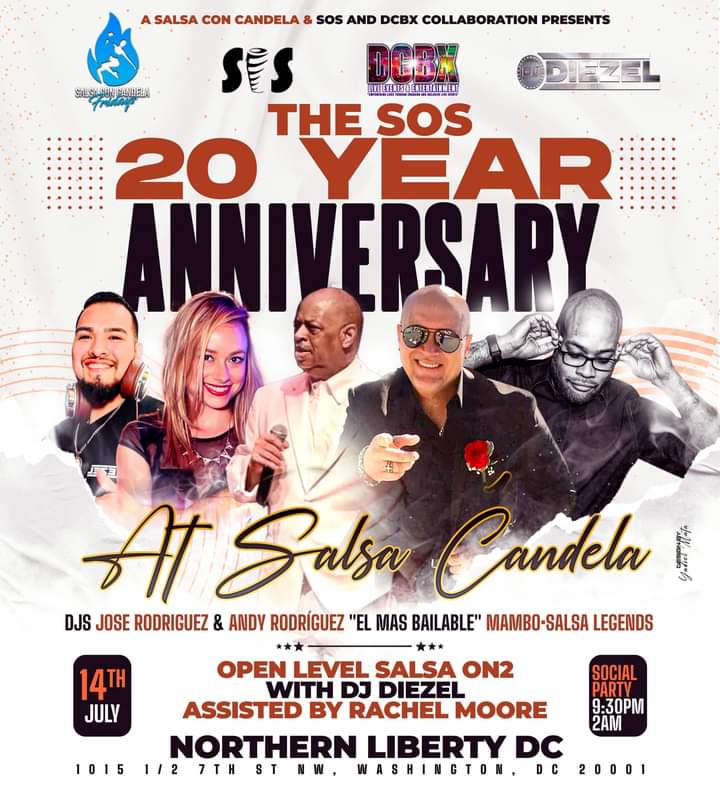 StuckOnSalsa 20 Year Anniversary with Jose Rodriguez(Philly }
