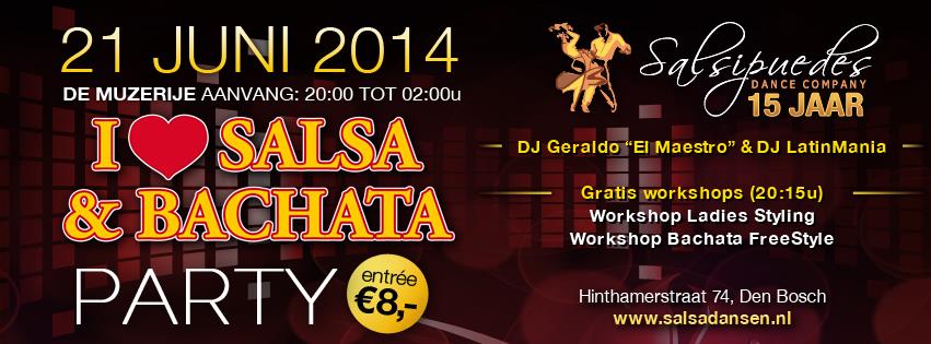 I LOVE SALSA & BACHATA - Den Bosch!