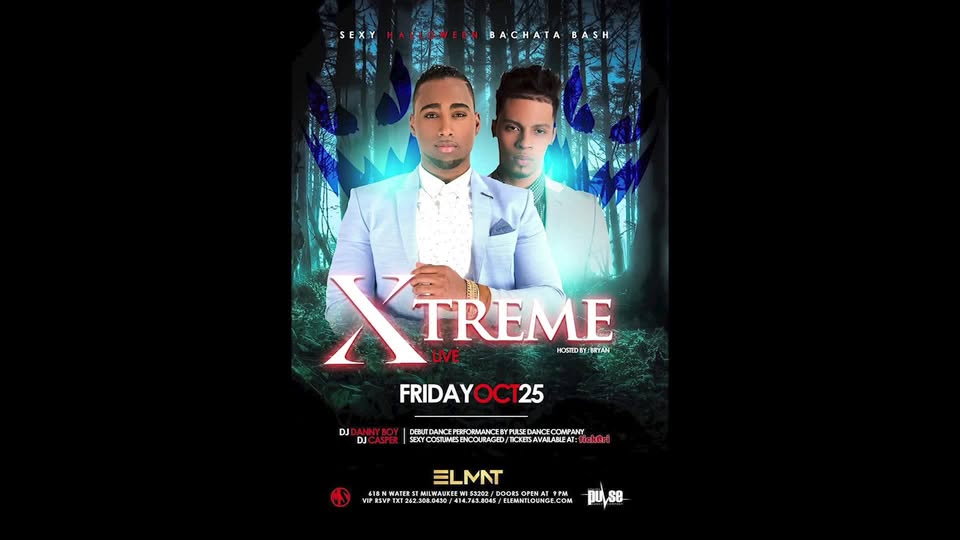 Sexy Halloween Bachata Bash ft Xtreme Reunion Tour