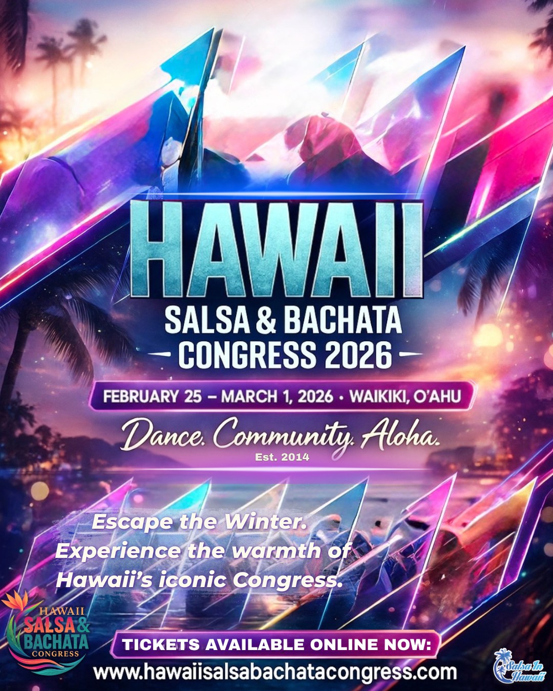 10th Annual Hawaii Salsa & Bachata Congress