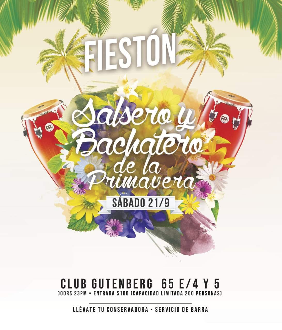 Salsero Y Bachatero De La Primavera