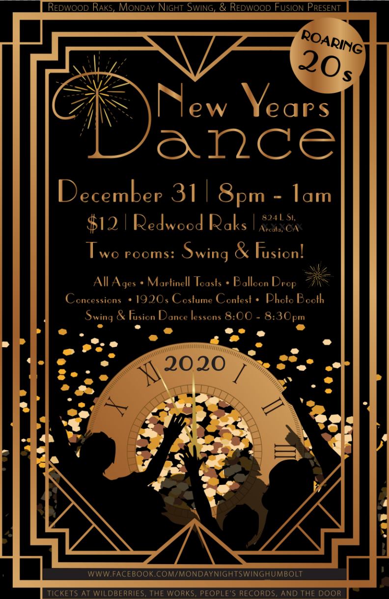 New Years Dance at Redwood Raks
