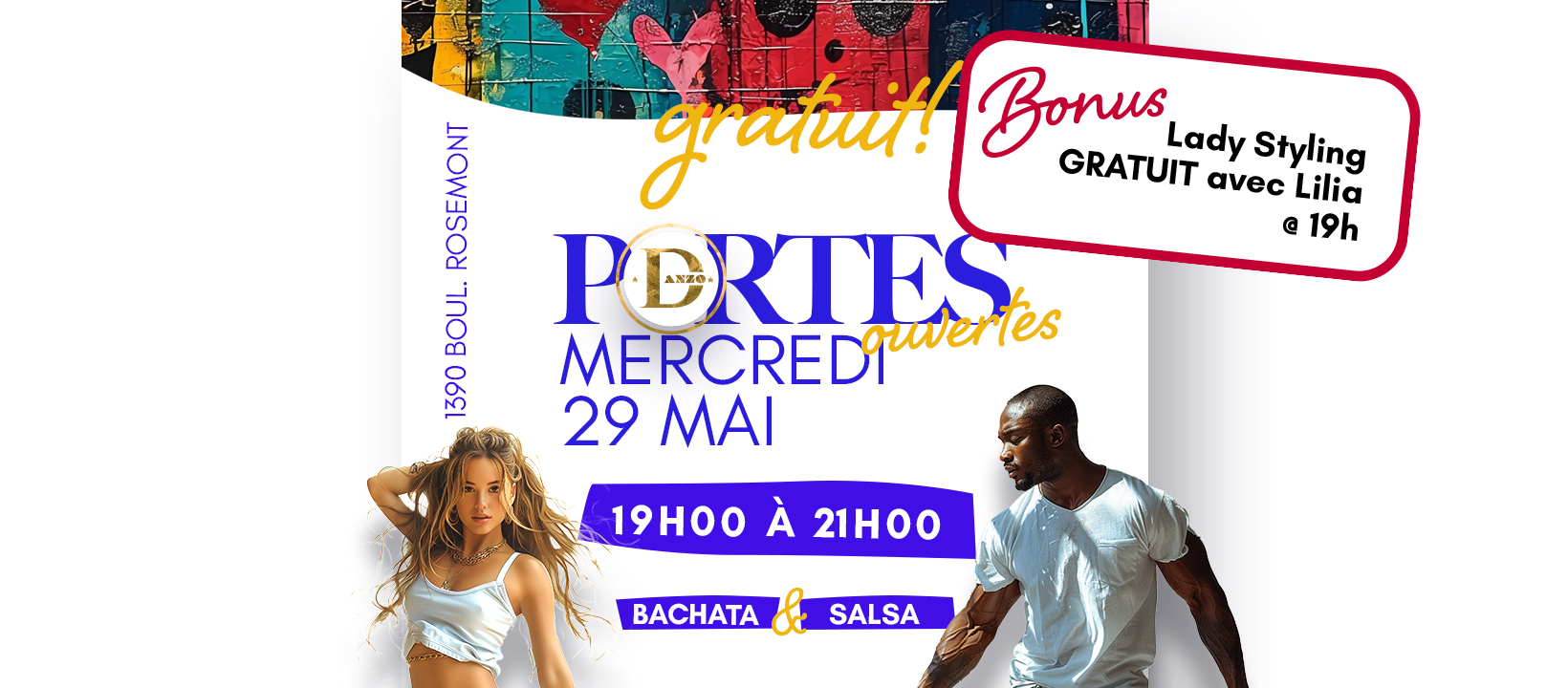 Portes ouvertes Danzo - Mercredi 29 Mai