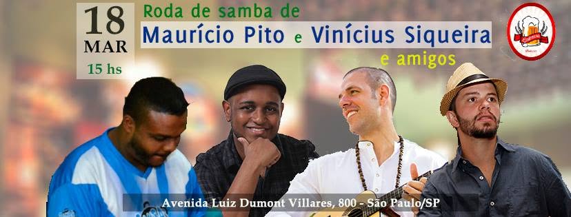 Roda de Samba de Mauricio Pito, Vinicius Siqueira e amigos