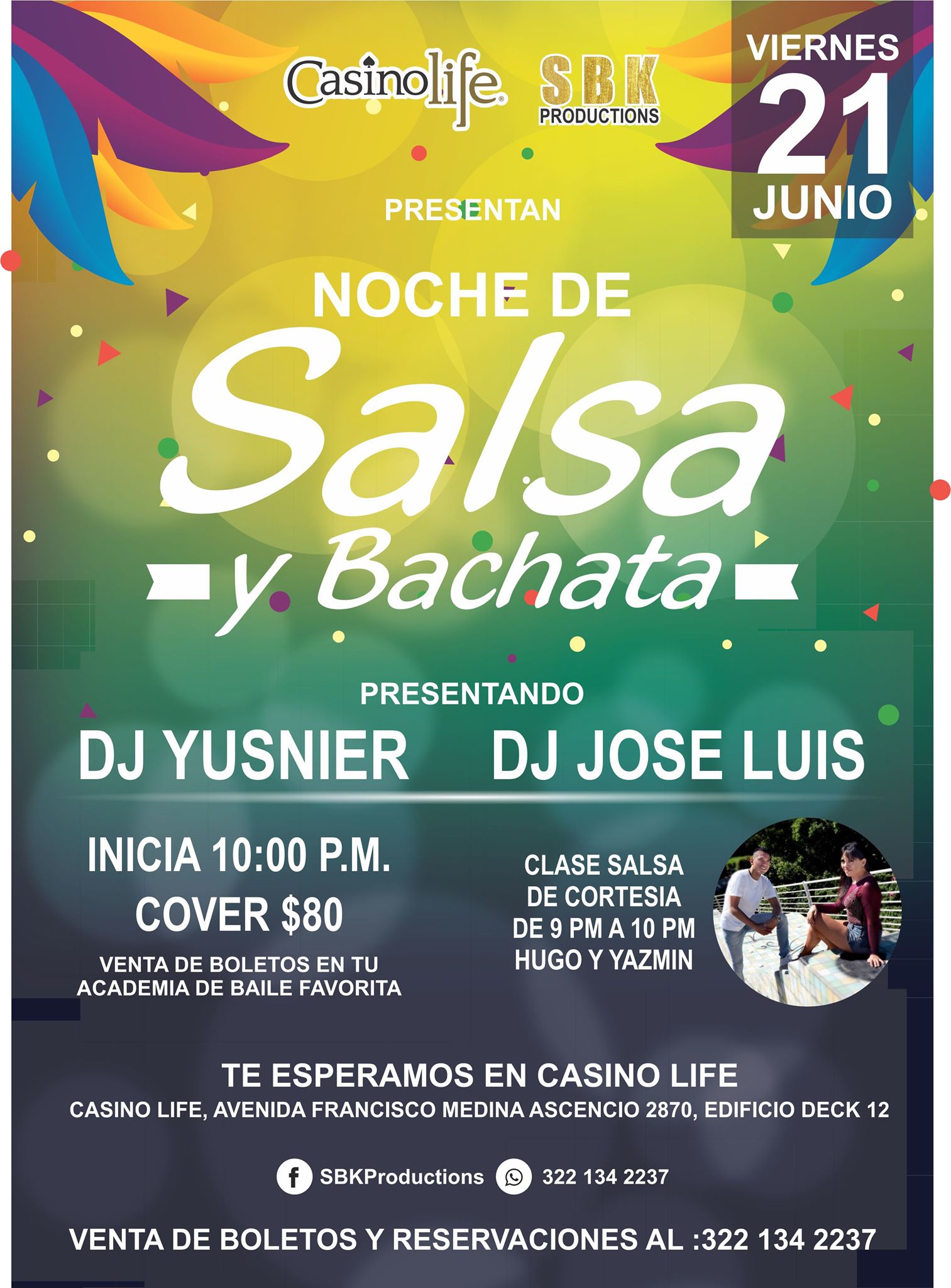 Noche de Salsa y Bachata
