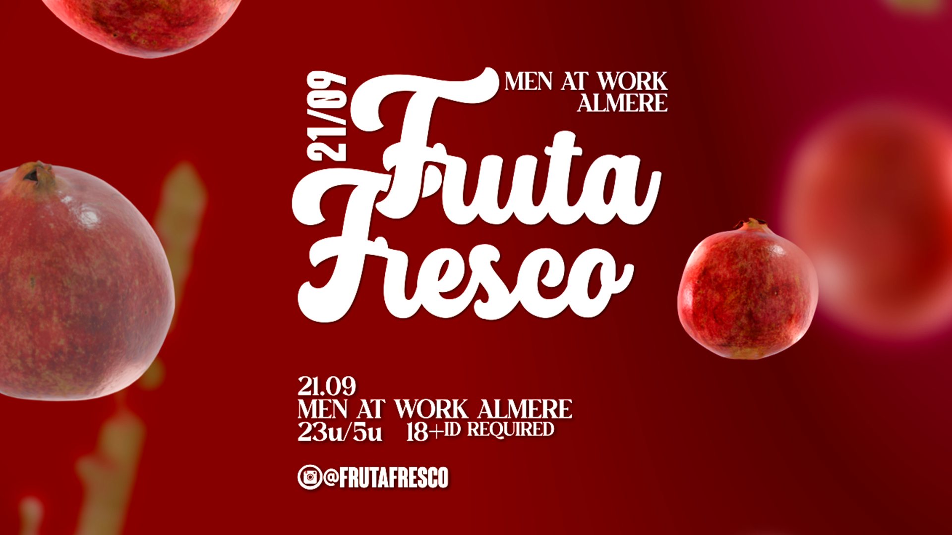 Fruta Fresco Men At Work Almere