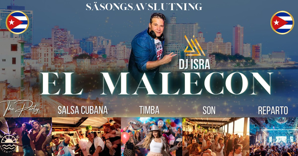 Säsongsavslutning för Salsa en el Malecón