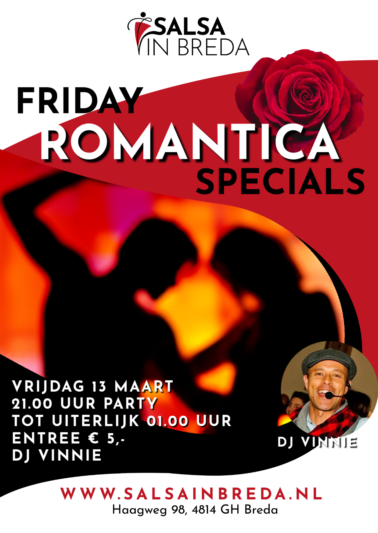 SALSA ROMANTICA Friday Specials Dansschool Salsa in Breda