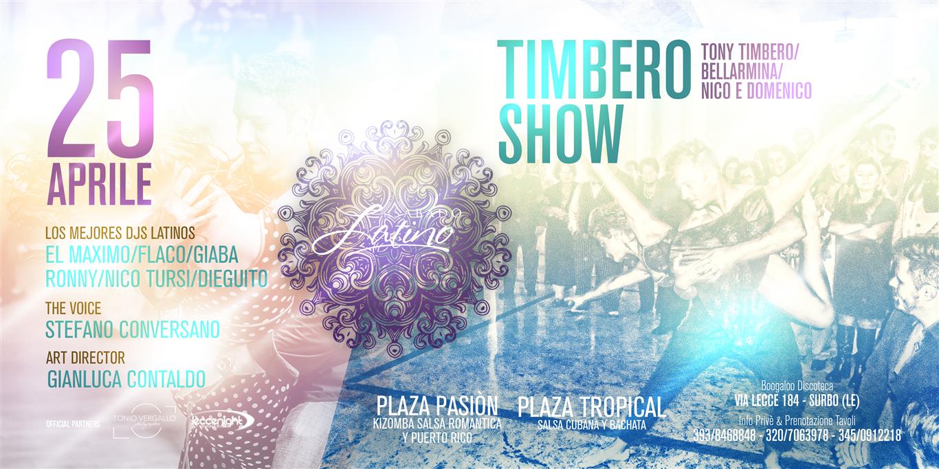 EL SABADO LATINO #Timbero #Show