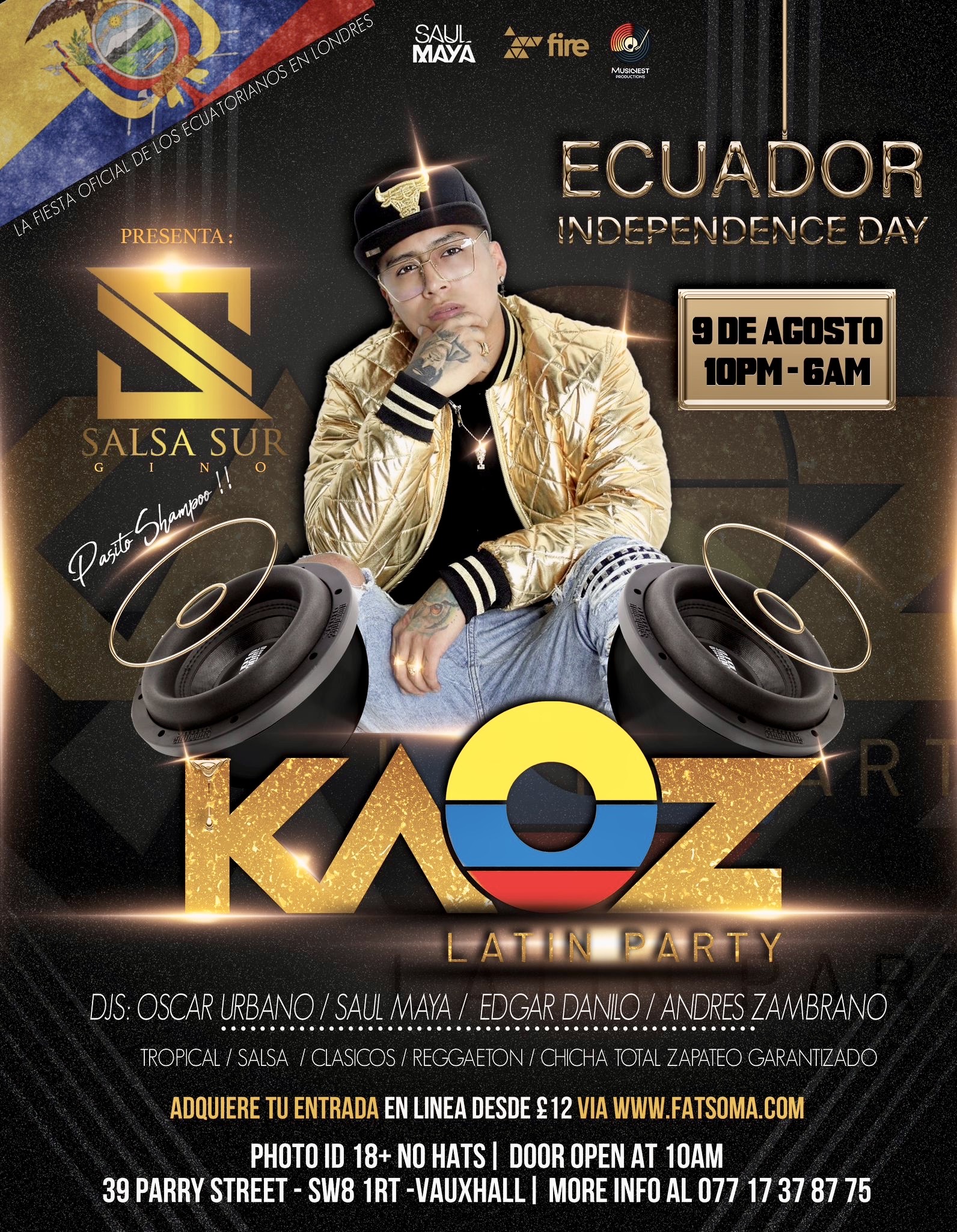 KAOZ - ECUADOR INDEPENDENCE DAY 🇪🇨