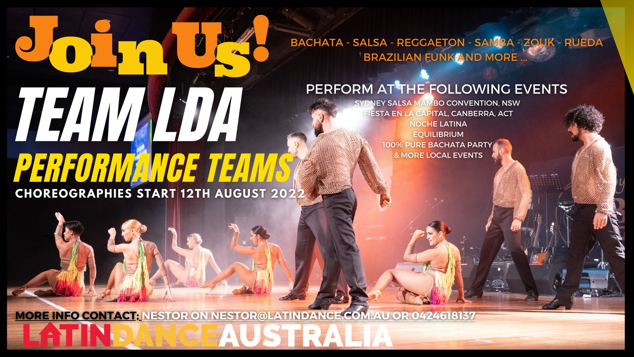 NEW TEAM LDA CHOREOGRAPHIES