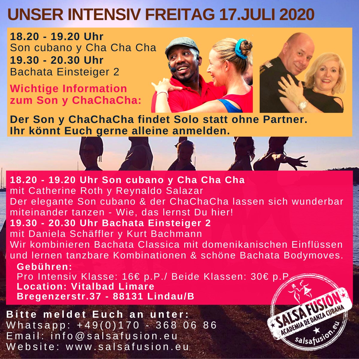 Intensiv Klassen - Son + ChaChaCha y Bachata