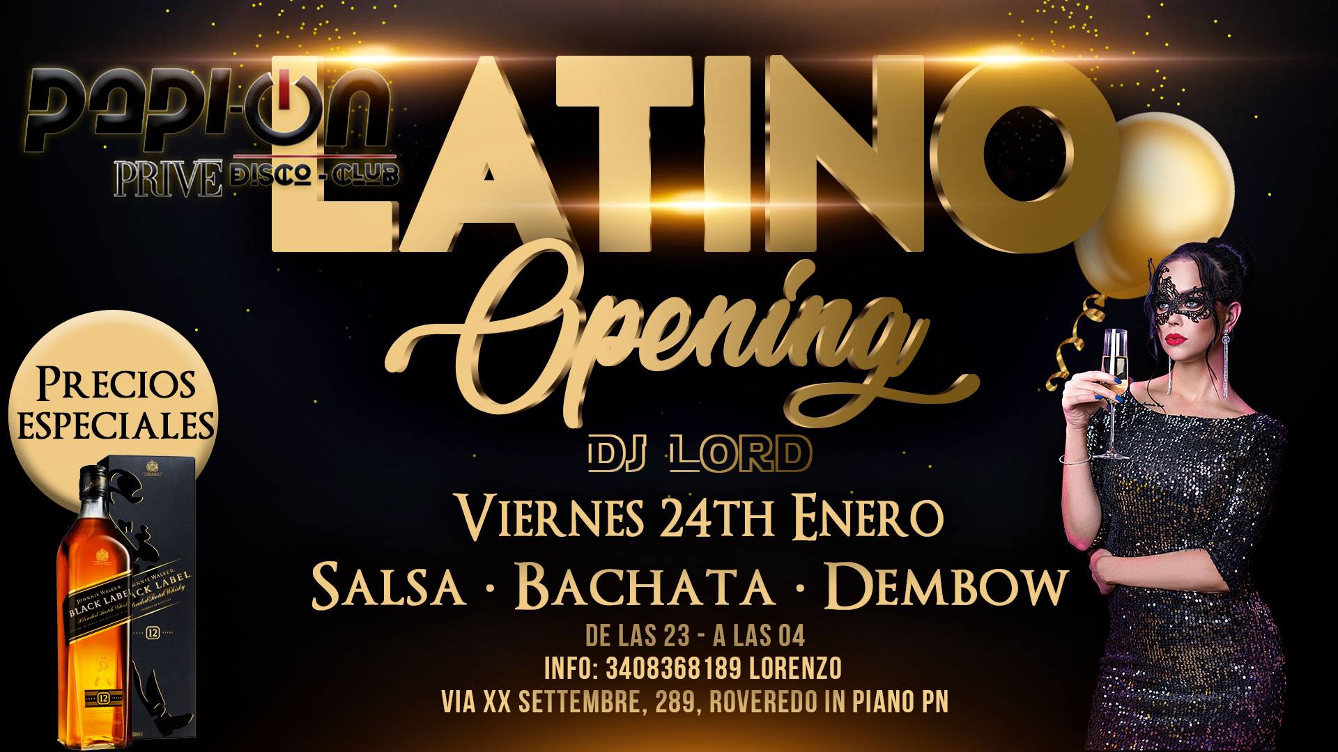 Papi On Prive Latino Opening
