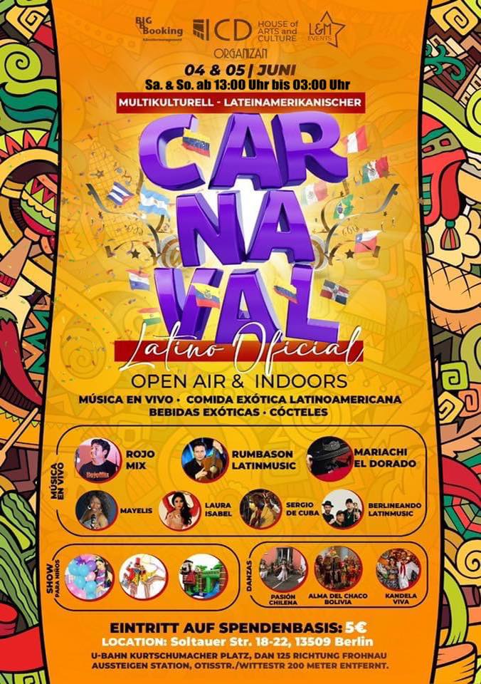 Carnaval Latino - Karneval der lateinamerikanischen Kultur