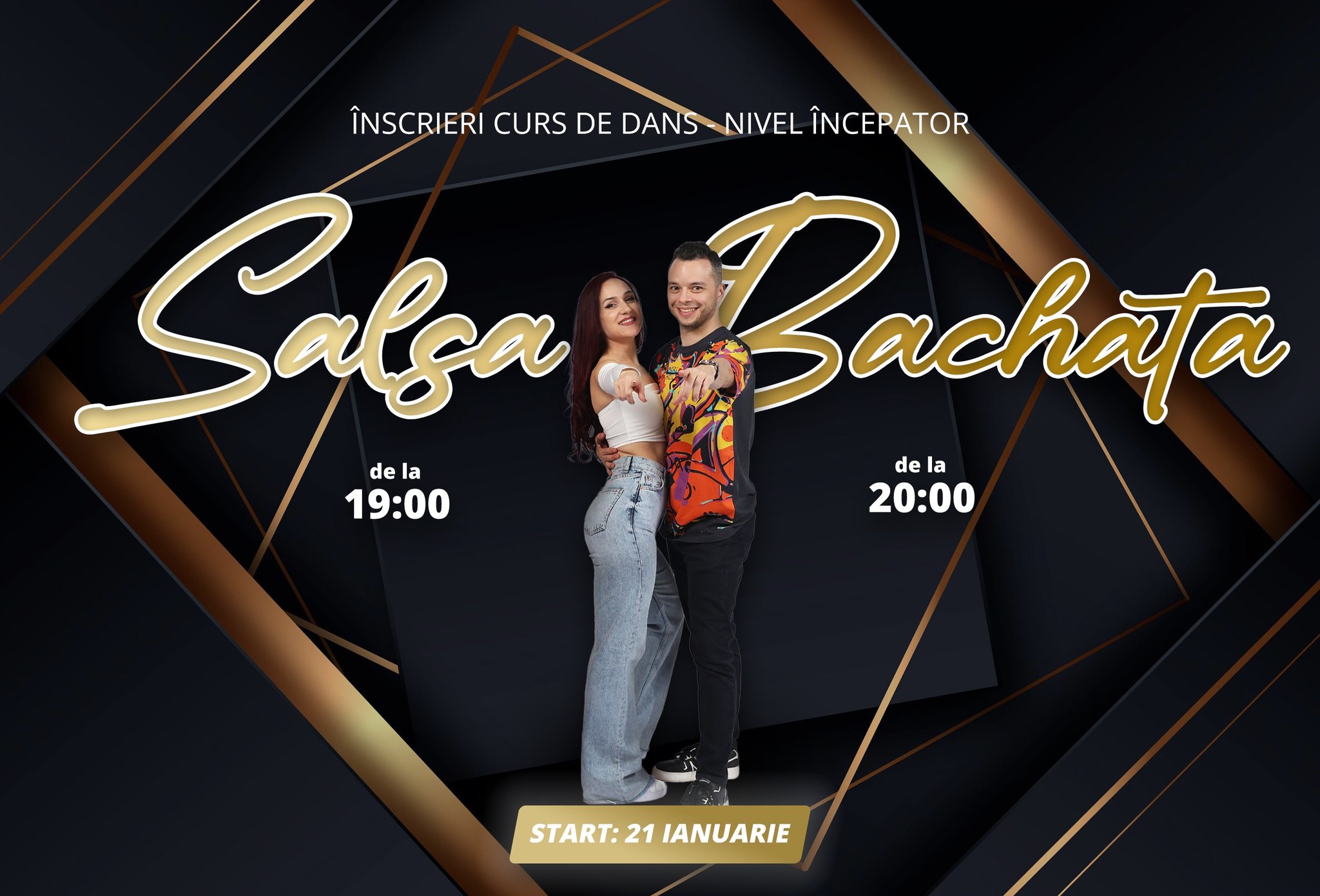 Înscrieri Începători - Salsa & Bachata
