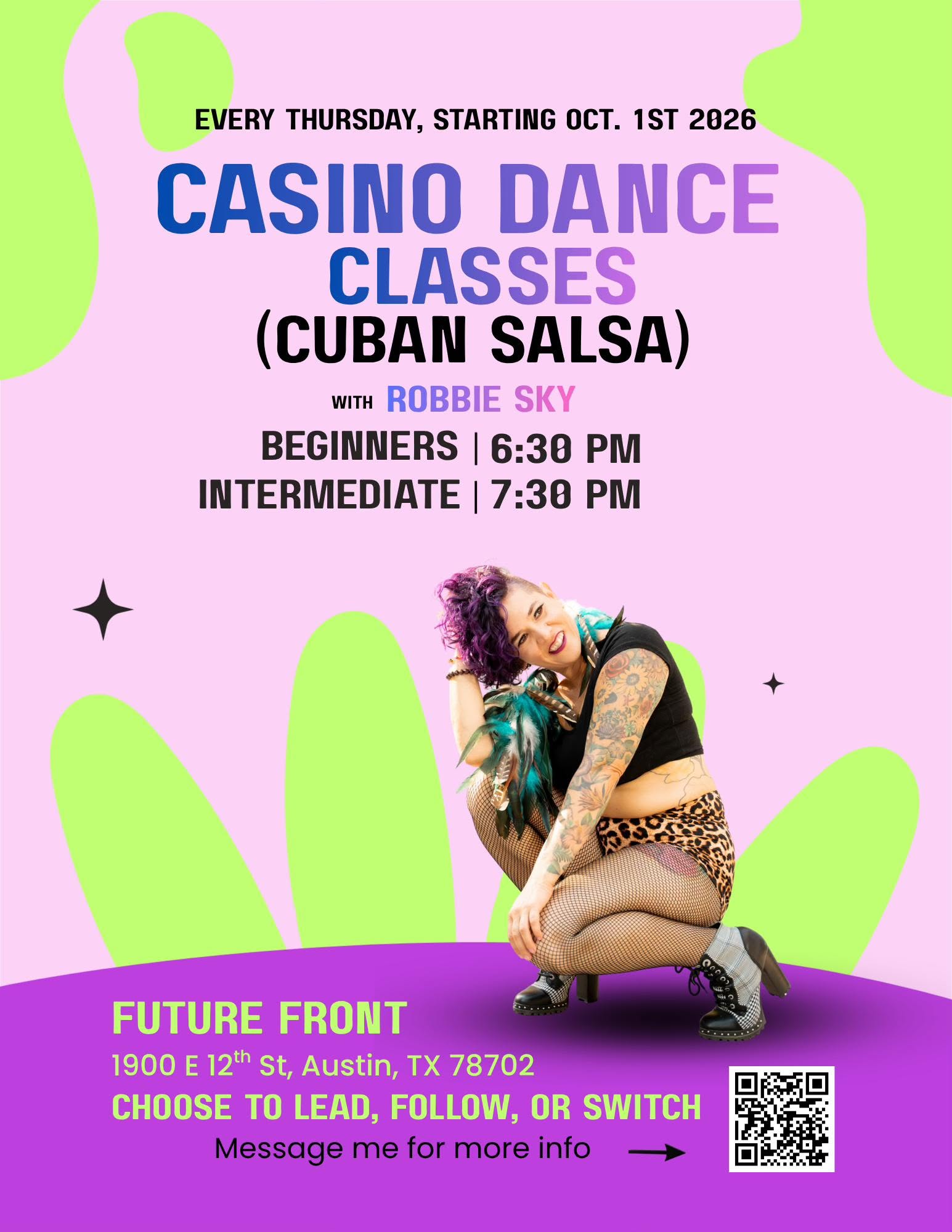 Casino Dance Classes (Cuban Salsa)