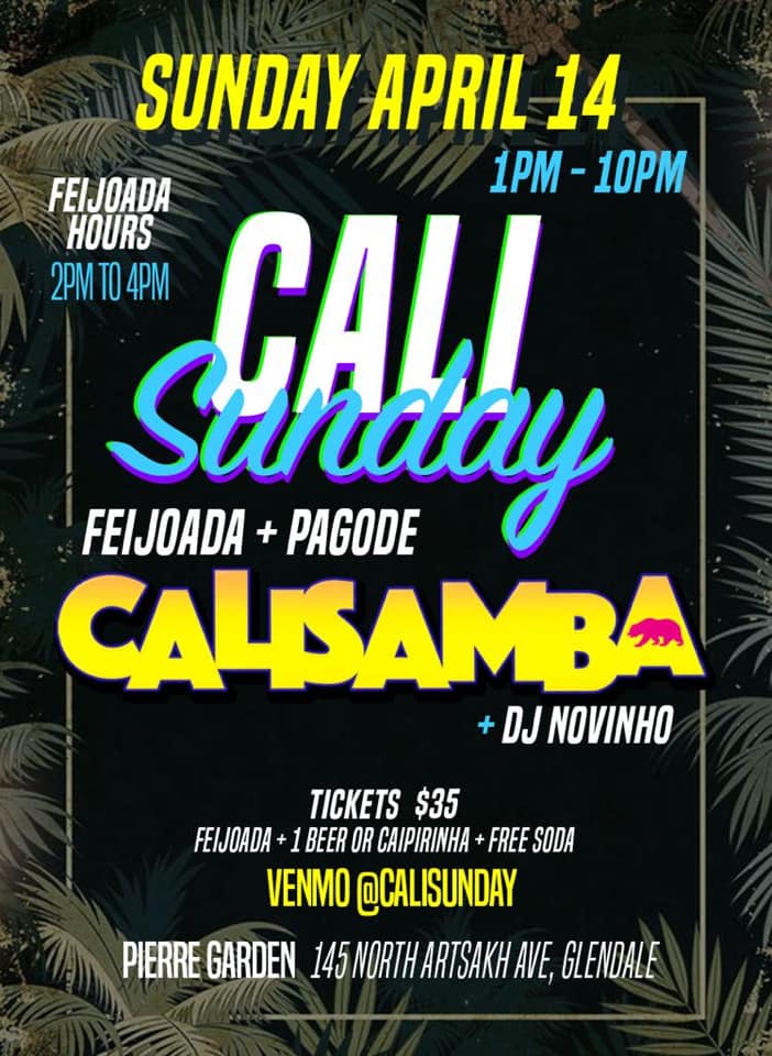 CaliSunday - Feijoada com CaliSamba !