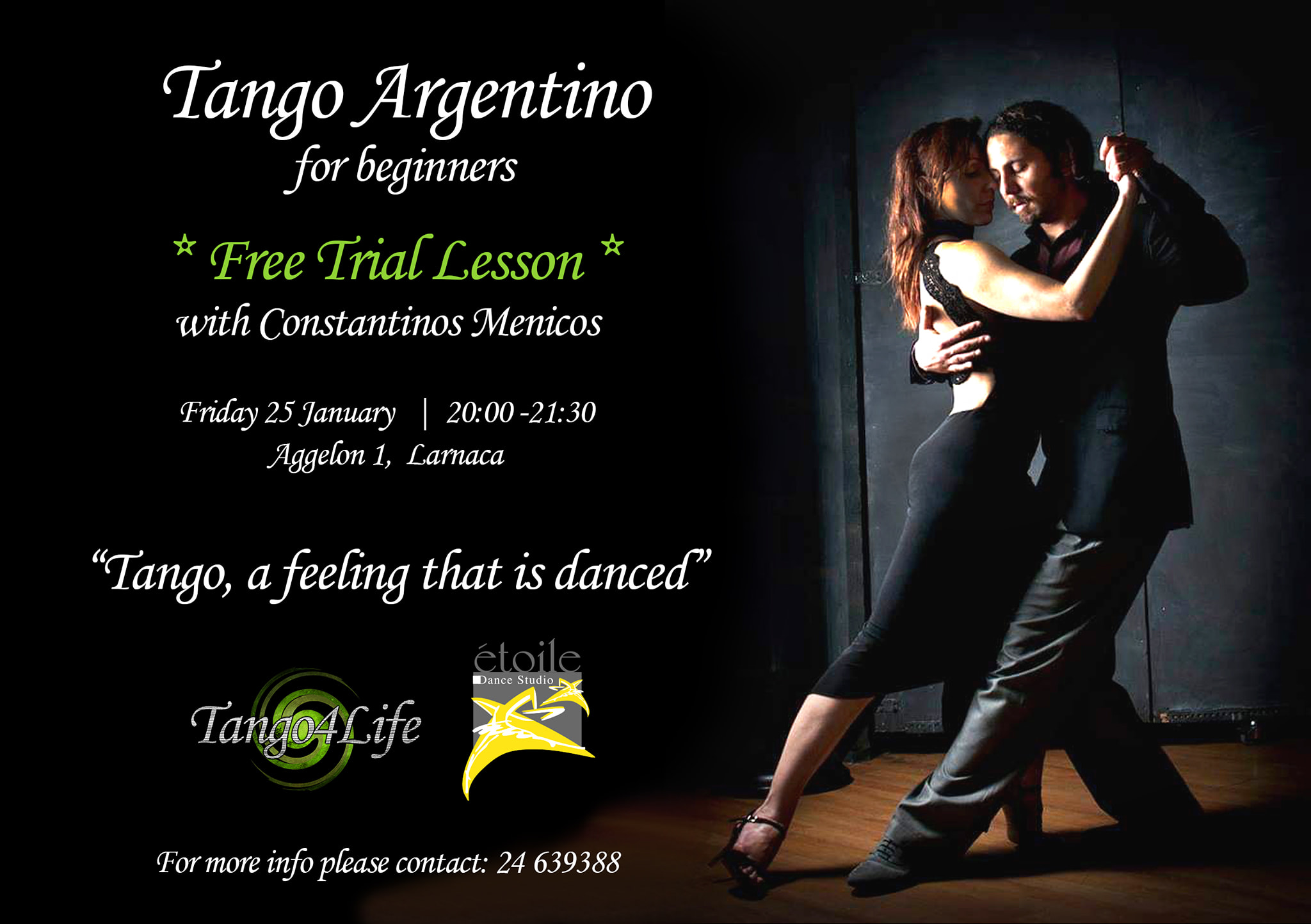 Tango Argentino Free Trial Lesson