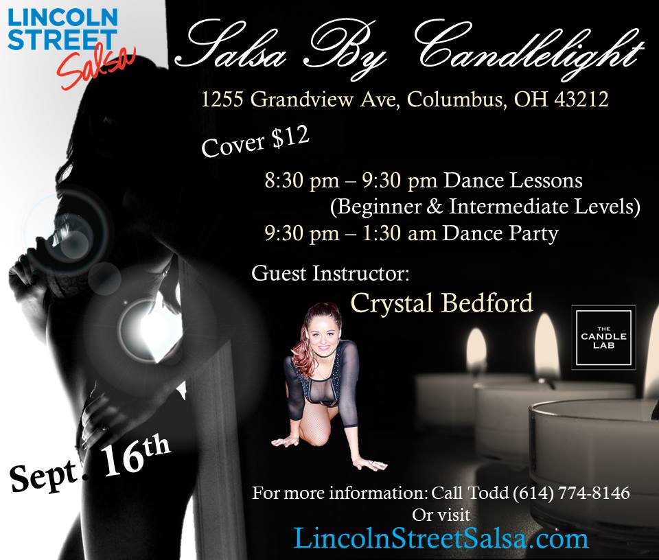Salsa By Candlelight - Lincoln Street Salsa at Candle Lab!