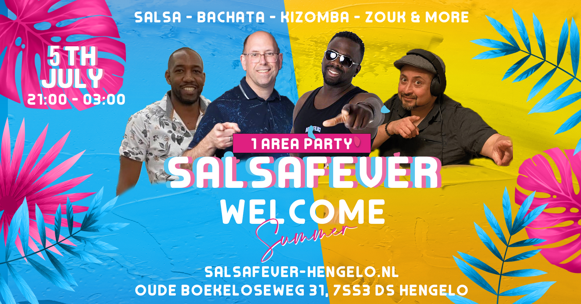 NEW UPDATE Salsafever Welcome Summer 1 Areas Salsa, Bachata, Kizomba And More