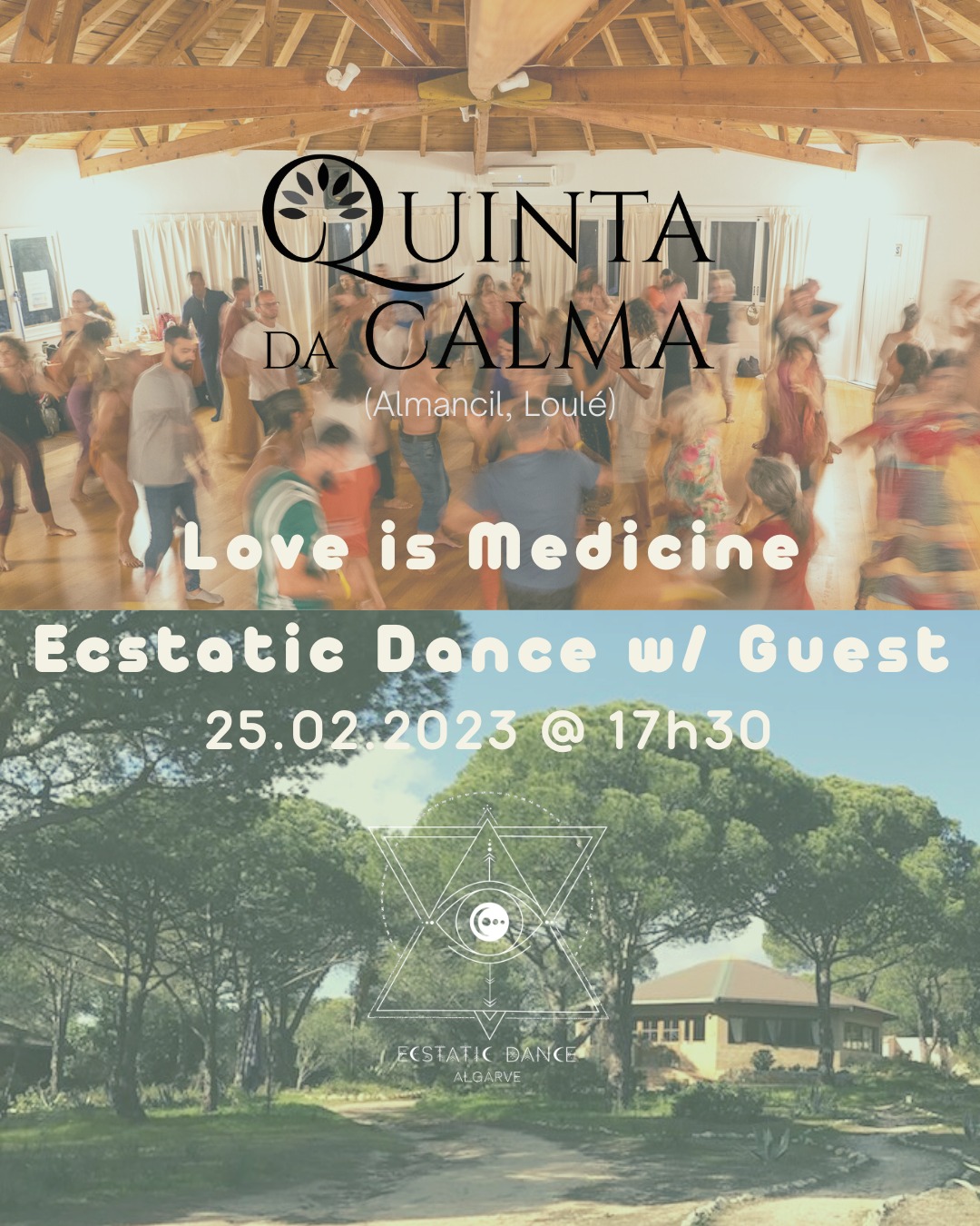 Ecstatic dance Algarve w Live Music - Love is Medicine