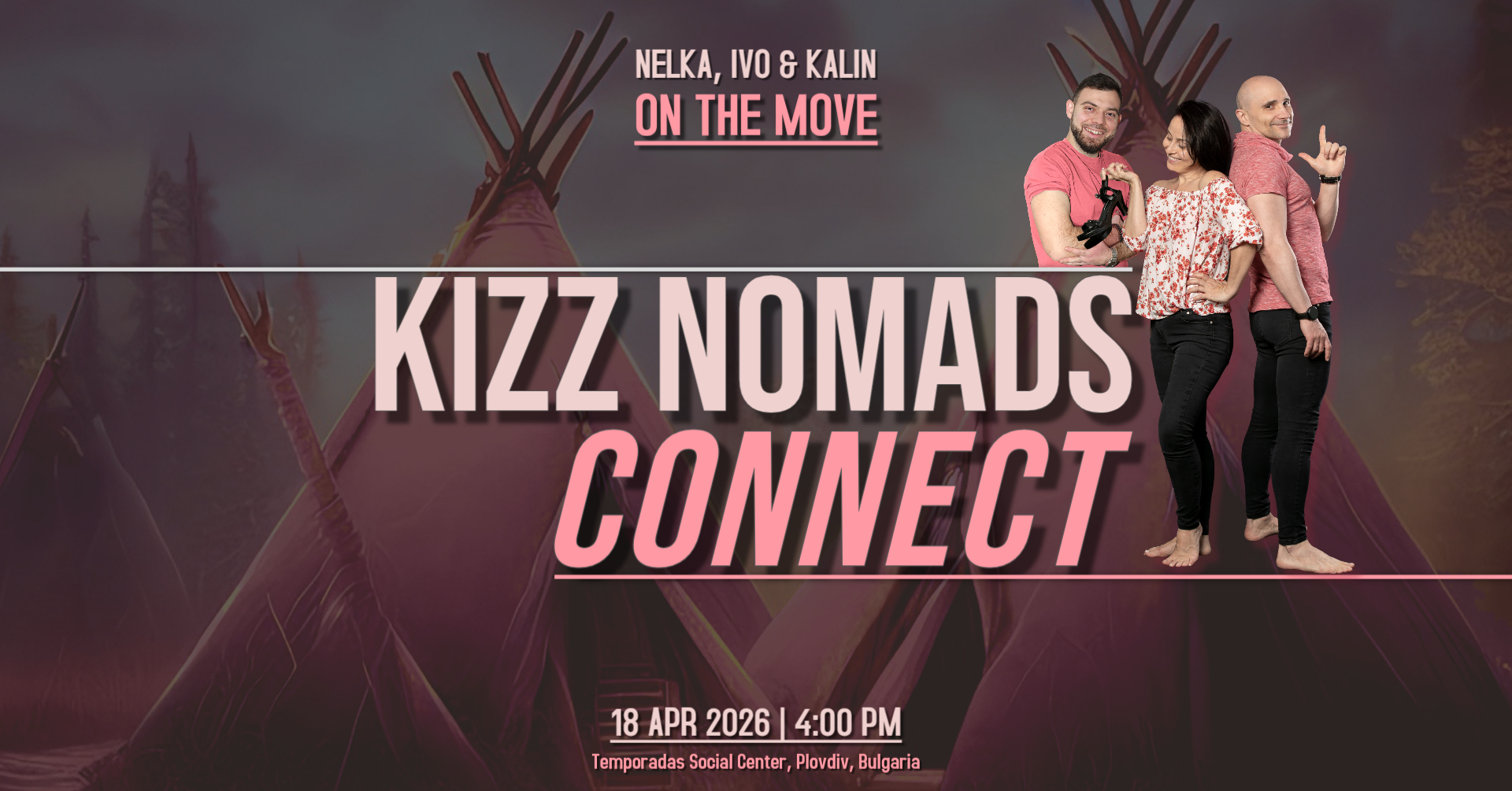 KIZZ NOMADS CONNECT - Plovdiv 2026