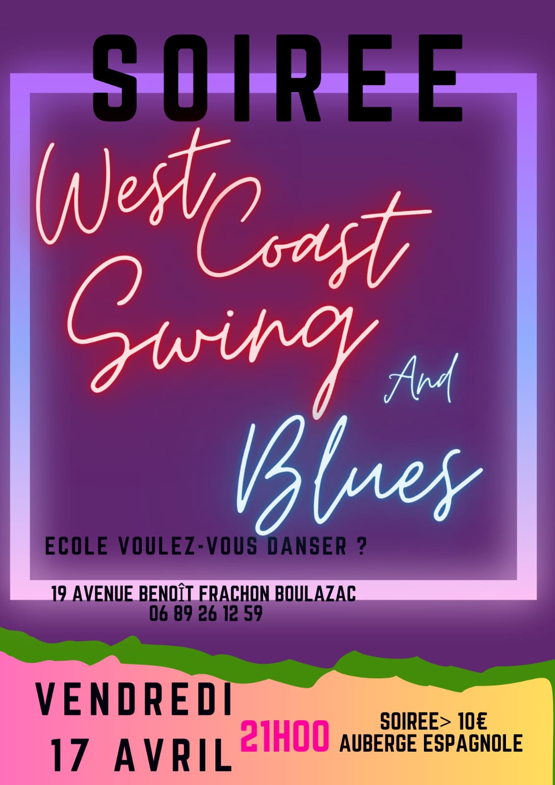 SOIREE WCS AND BLUES