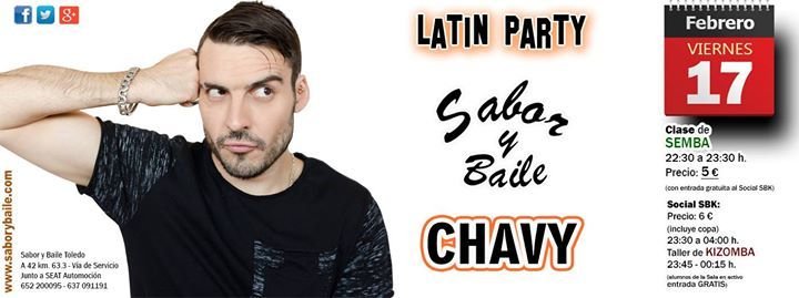 Latin Party, con CHAVY, en SyB Toledo