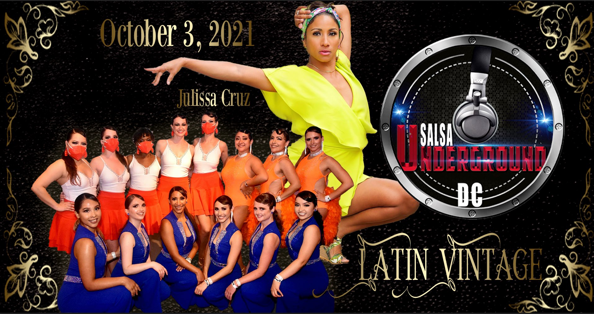 Salsa Underground DC Vinyl Social Presents Julissa Cruz & Latin Vintage