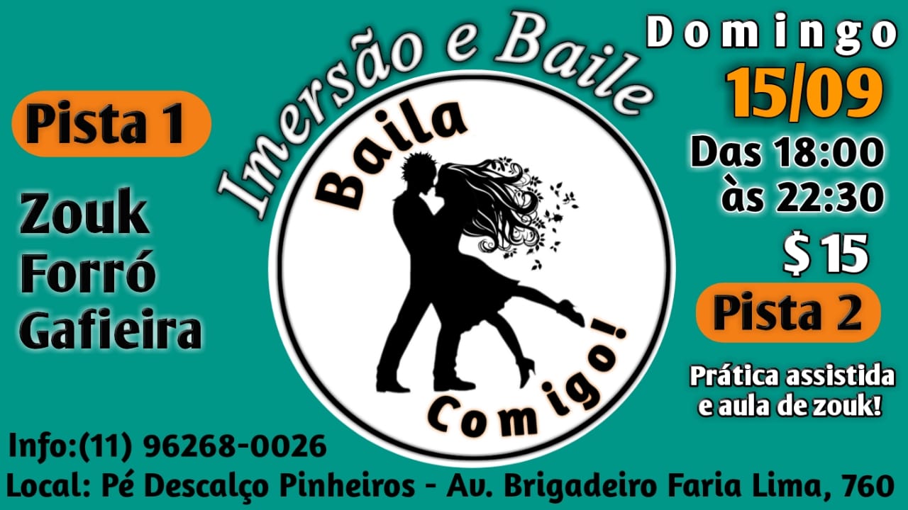 Imersão + Baile - Baila Comigo!