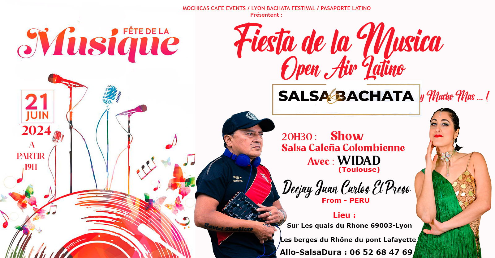 Open Air Latino Fiesta de la Musica Special Salsa Caleña Bachata Dura y Salsa Dura..