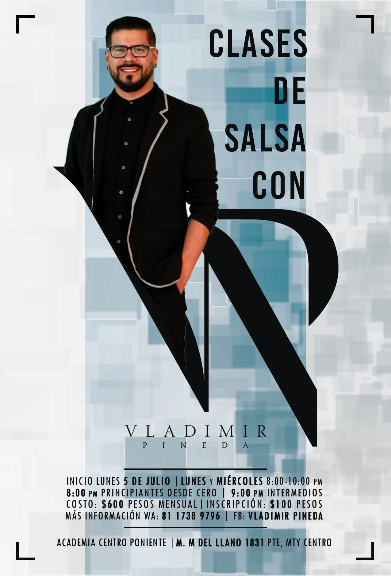 Clases de salsa con Vladimir Pineda